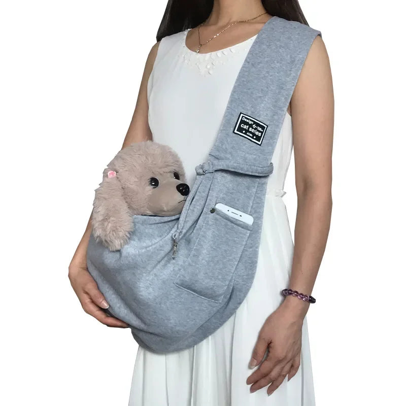 Bolsa bandolera porta mascota varios colores