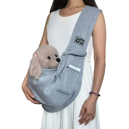 Bolsa bandolera porta mascota varios colores