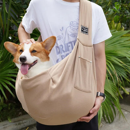Bolsa bandolera porta mascota varios colores